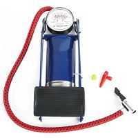 Portable 100 PSI Vehicle Tire Inflates Foot Air Pump for Car Motorcycle Bicycle Balls