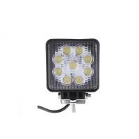 4 Inch 27W Flood LED Work Light Lamp 10V-30V DC Tractor Truck Car SUV Offroad Auto Spot Lamp