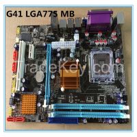 intel chipset ddr3 G41 motherboard  for sell