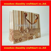 2016 custom handle paper bag with low price