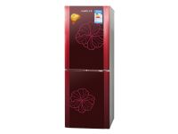 Sell BCD-179ZJ glass door(red/blue ross)Refrigerator