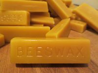 100% Organic Refined Yellow Beeswax for sale