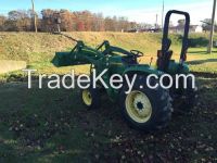 John Deere 4120 Utlity Tractor With Loader