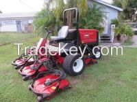 Toro Groundsmaster 4500 D Diesel Rotary Mower 5 Decks 9' cut WAM