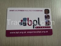 Plastic pvc card printing manufacturer membership card