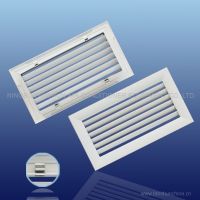 Single deflection grille