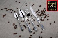 High Grade Stainless Steel Tableware Spoon, Knife & Fork
