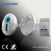 Luckarm wireless remote control doorbell with 2 receivers