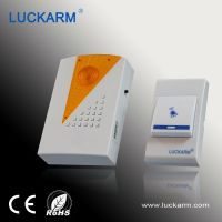 Luckarm wireless remote control doorbell for apartments 006