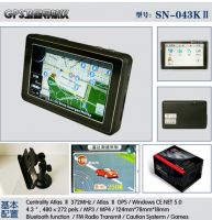 Sell 4.3 inch Portable GPS with AV in