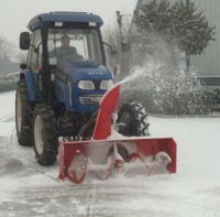sell snow blower tractor and front end loader mounted