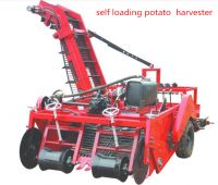 sell 2 rows self loading potato harvester