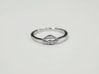 Lip charm sterling silver rings