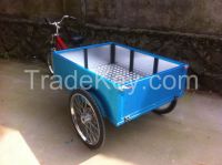 Open top Pedal Cargo Trike with Reflector