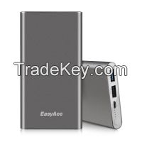 EasyAcc 10000mAh Dual USB Power Bank Portable Charger