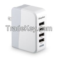 EasyAcc 20W 4A 4-Port USB Wall Charger Travel Charger
