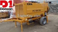 0562720789-USED CIFA PORTABLE CONCRETE PUMP FOR SALE IN UAE