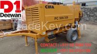 USED CIFA PORTABLE CONCRETE PUMP FOR SALE IN UAE-