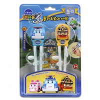 Kids and Children Chopstick Set Character Dining Product Item Made ABS