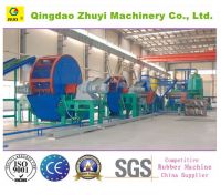 Waste Tyres Rubber Powder Recycling Production Line Machine