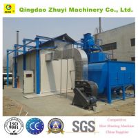 Sand Blasting Booths with Abrasive Recovery System