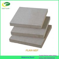 Plain MDF/raw mdf/fibreboards supplier