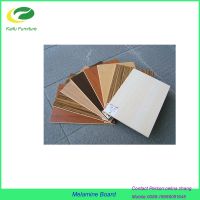 sell 5mm white melamine particle board backing board/
