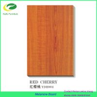 sell  particle board with cherry color melamine