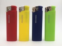 Rubber Triangular Electronic Lighter