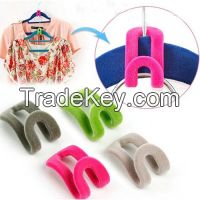 Candy color velvet plastic mini hook for sale