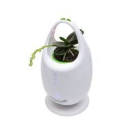Air Purifier with LED flower pot embedded
