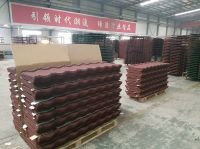 High quality construction material stone coated metal roof tile
