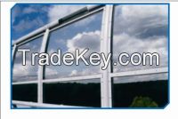 Aluminum profiles for outdoor facilities