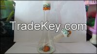 New design glass pipe, color glass smoking pipe, stylish glass bongs o