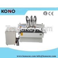 3 spindles cnc router machine 1325-3