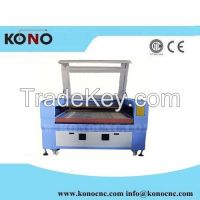 CO2 laser cutting machine for textile with auto feeding or CCD
