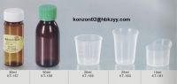 Sell PET plastic bottles cup for liquid medicines pharmaceutical use