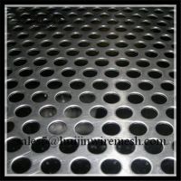 sell high quality round hole perforated metal mesh
