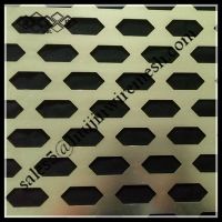 china aluminum plate perforated metal mesh/decorative perforated metal mesh