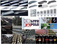 Export Kinds of Steel Pole&Aluminium Pole