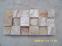 Natural Small Square Stone For wall Cladding /Decoration