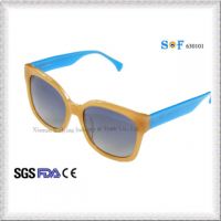 Customized Logo Novelty Fashion Designer Sunglasses w/ TR90 Frame