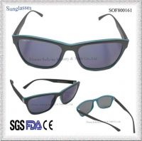 Fashion Polarized Sunglasses Mirrored Square Sun Glasses with Custom L