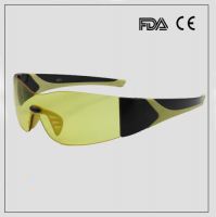 Cool Yellow Lenses Night Sports Sunglasses with Custom Logo