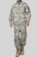 A-TACS ACU Waterproof military Jacket, military rip stop uniform