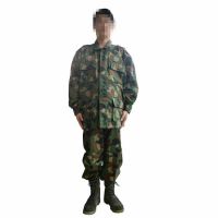 Military BDU Uniform, military Jacket, Rip stop uniform , green Comouflage color