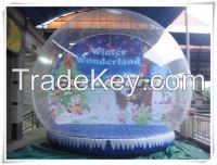 Sell inflatable snowglobe Christmas snowglobe inflatable globe price