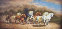 Sell handmade animal art oil painting