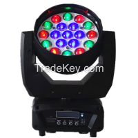 Sell 19PCS LED moving head beam light, LED 4 in 1 moving head light