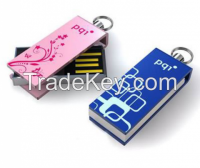 2016 Hot Sale Logo Printing Swivel usb flash drive